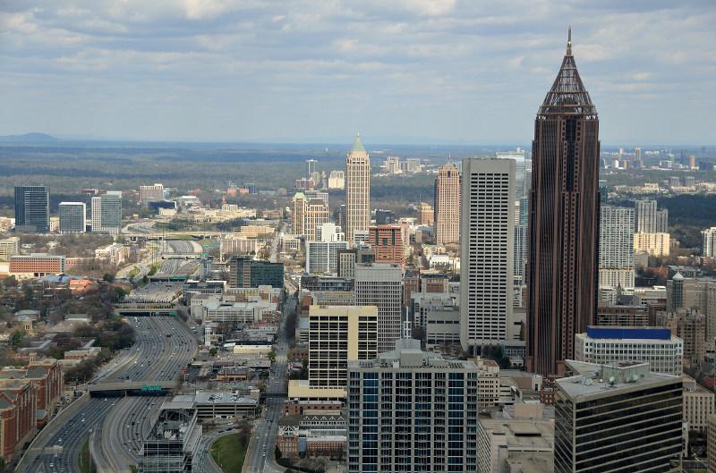 Der sonnen Standort in Atlanta, USA