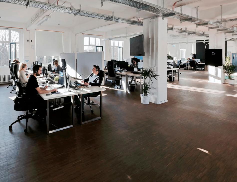 Das sonnen Büro in Berlin