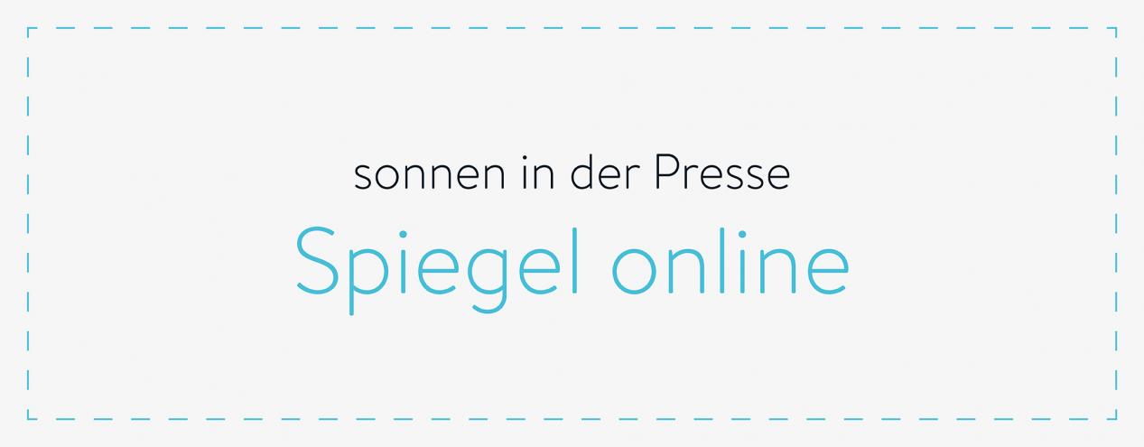 sonnen in der Presse - Spiegel Online
